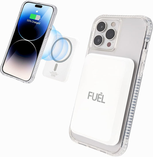 5000 USB-C iPhone Charger Fuel mAh Magnetic Wireless Portable w Port