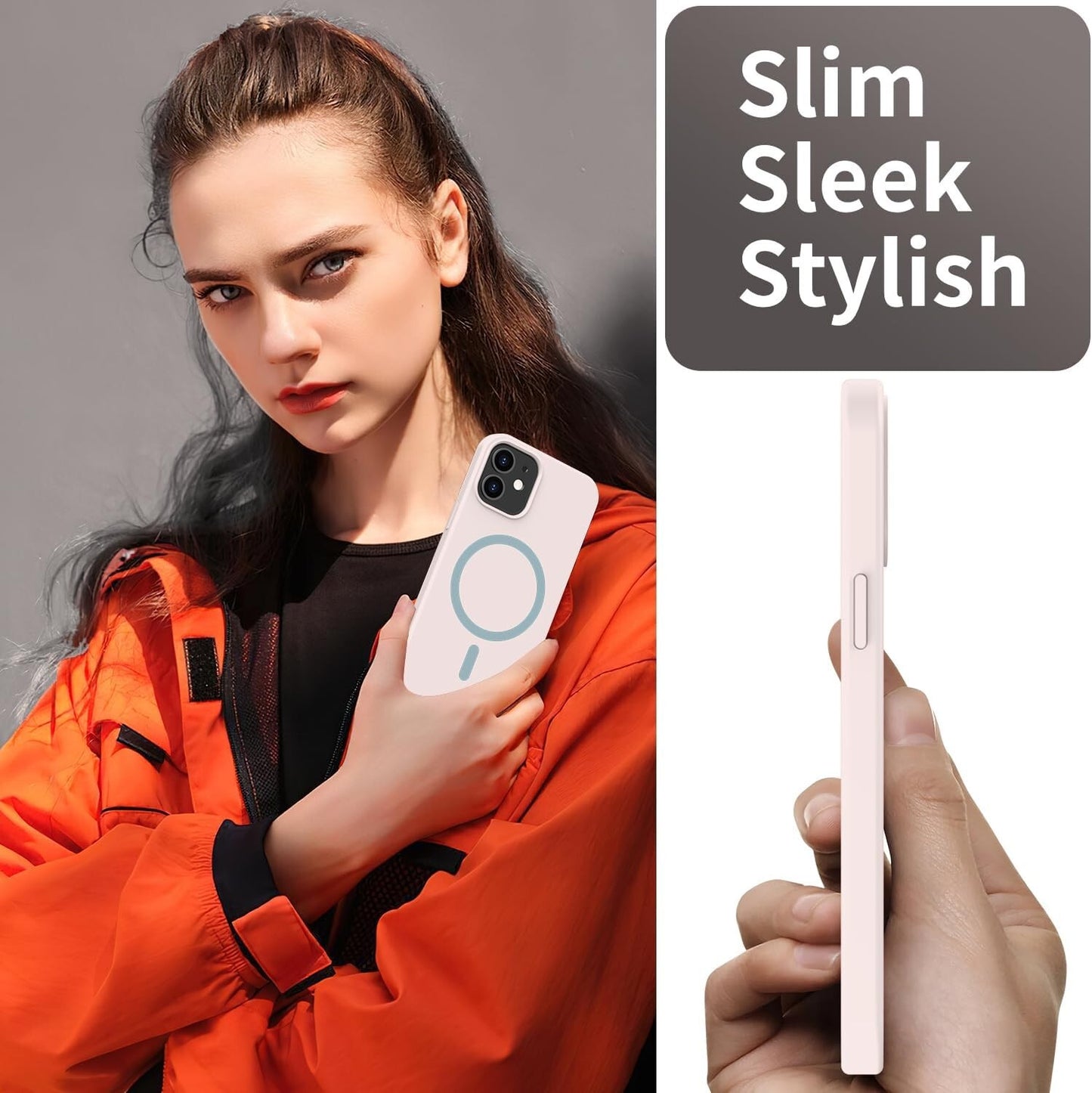 bicol Magnetic iPhone 12 Magnetic iPhone 12 Pro Soft Silicon