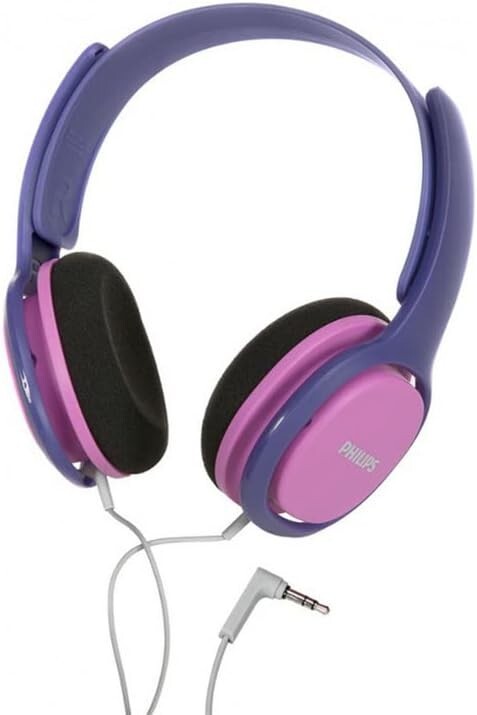 PHILIPS SHK2000PK Coolplay Kids OnEar Headphones85dB Volume Limiter