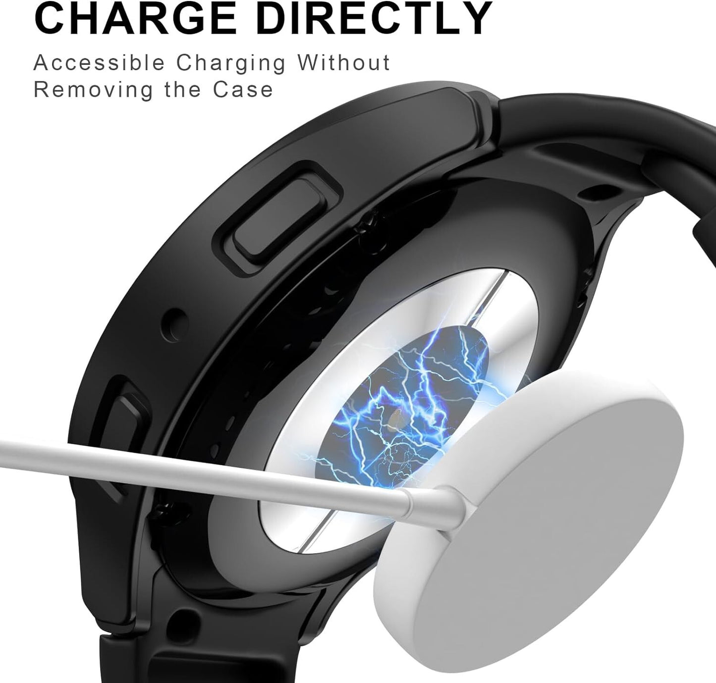 Samsung JZK 24 Pack Screen Protector Galaxy Watch 6 44mm 2 Hard PC Protec