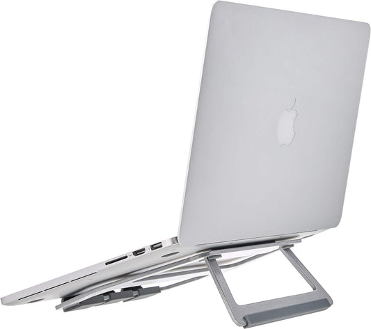 Amazon Basics Aluminum Portable Foldable Support Stand Laptops up to 15