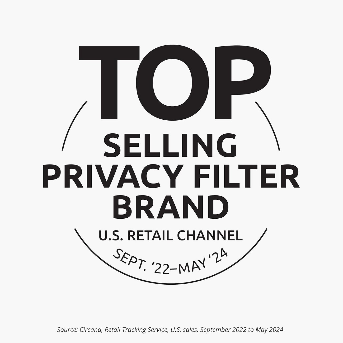 Kensington MagPro Magnetic Laptop Privacy Screen 14" Removable AntiGlare 16:9