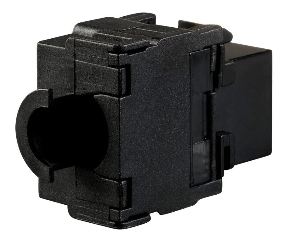 RJ-45 FTP Monoprice Cat6A Keystone Black Toolless Degree Die Cast