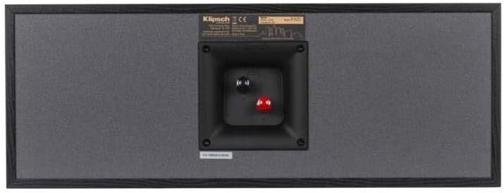 Klipsch R-52C Center Channel Home Speaker Black