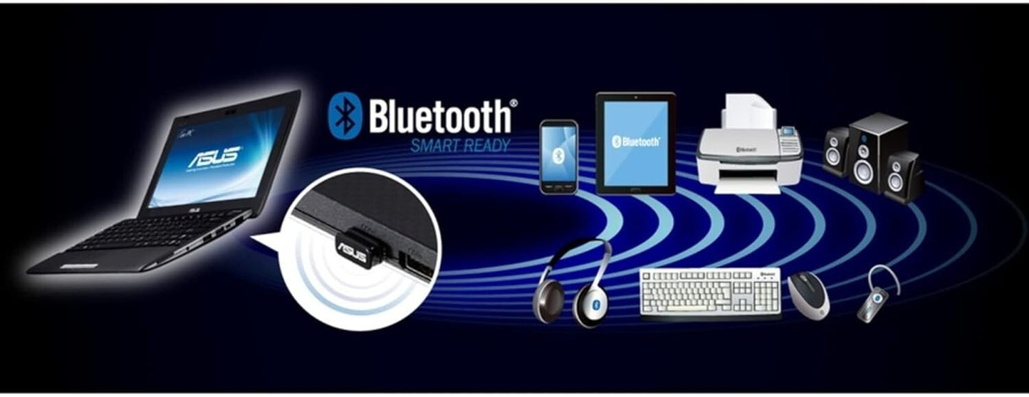 ASUS USB-BT500 Bluetooth 50 Adapter Ultra Small Design Backward Compa