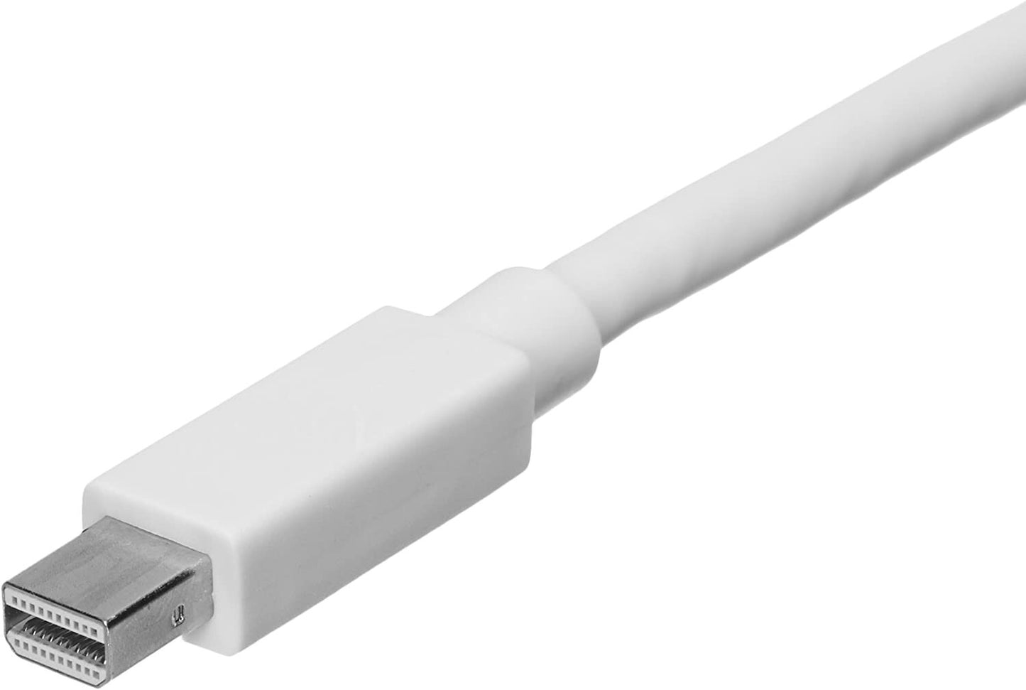 Amazon Basics MPA_MDP_W Mini DisplayPort Thunderbolt to HDMI DVI VGA Adapter