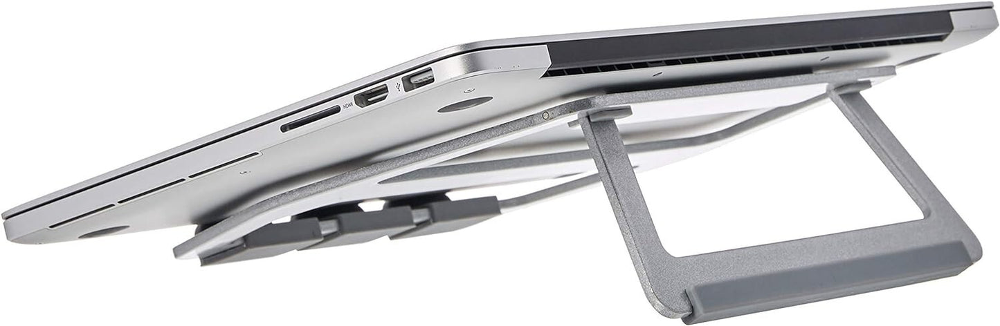 Amazon Basics Aluminum Portable Foldable Support Stand Laptops up to 15