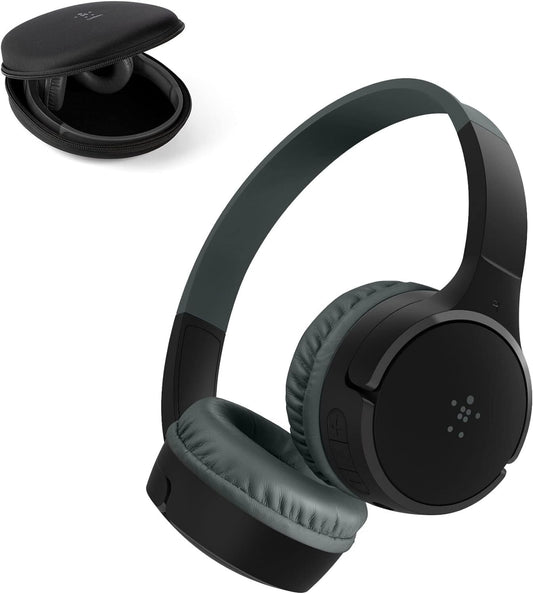 Belkin SoundForm Mini Wireless BT Headphones Kids Black