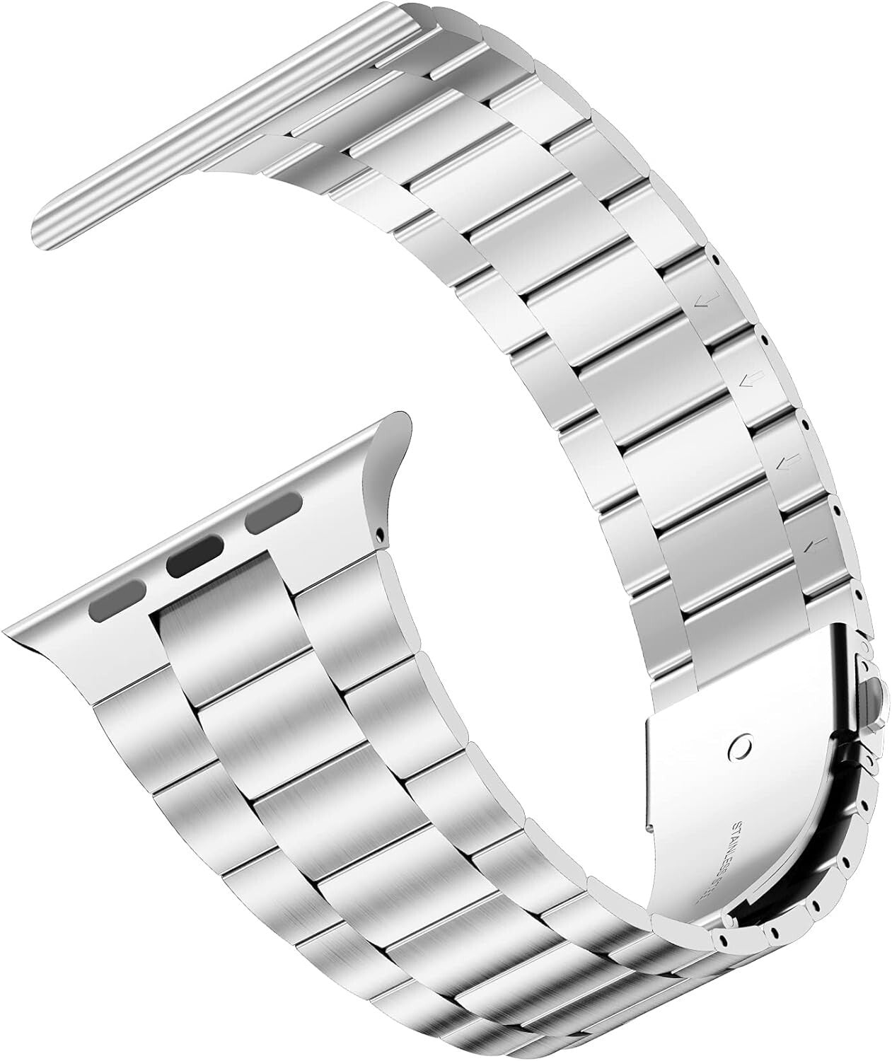 iiteeology Compatible w Apple Watch Band 49mm Ultra 45 44mm Upgraded Stainless