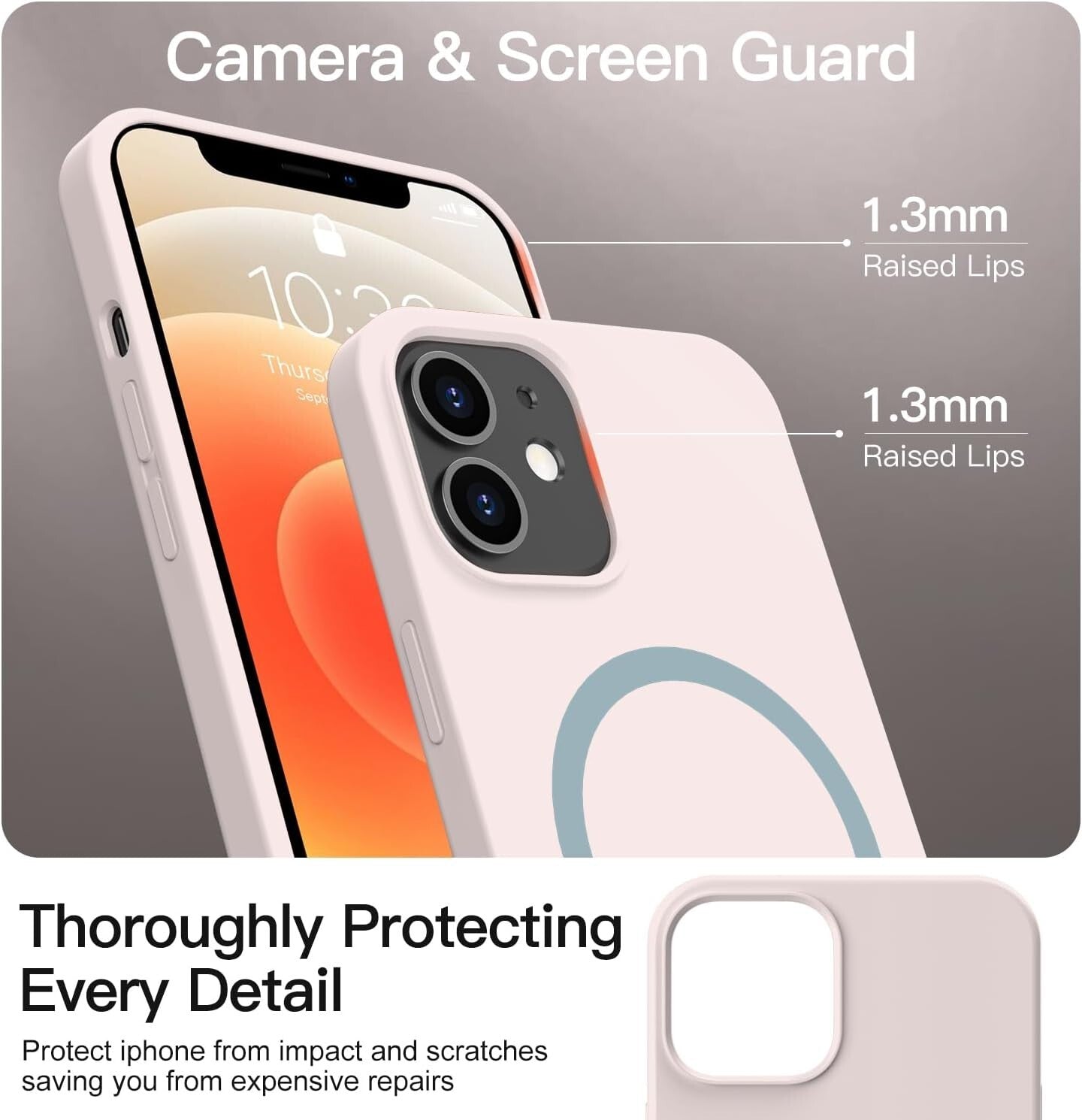 bicol Magnetic iPhone 12 Magnetic iPhone 12 Pro Soft Silicon