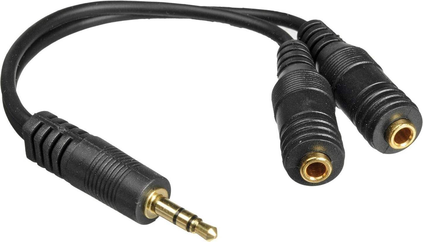 F8V234 AUX Belkin Speaker Headphone 35 mm Audio Cable Splitter