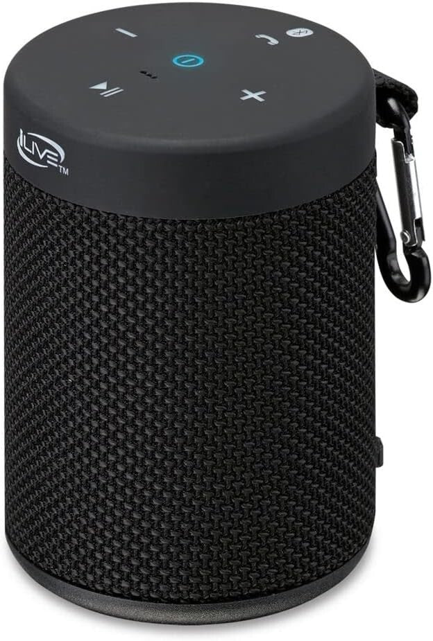 ISBW108B iLive Waterproof Wireless Bluetooth Portable Speaker Black