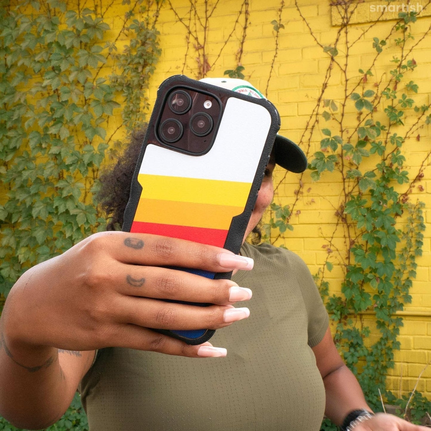 Smartish® iPhone 16 Pro Protective Magnetic Case - Gripzilla Compatible with Mag
