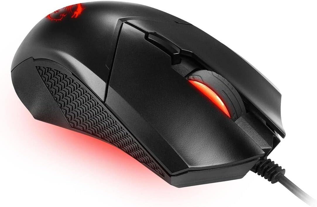 MSI GM08 Clutch Gaming Mouse Optical Sensor 3Red Lighting