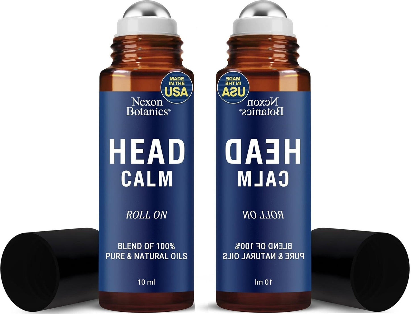 frankincense Castor Oil RollOn Pure Natural Oil Skin Care 2-Pack
