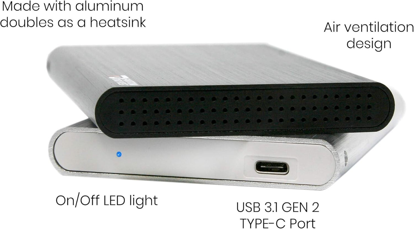 CSD1000S-M-HA SSD Fantom Drives Micronet Technology External 31 Gen 2
