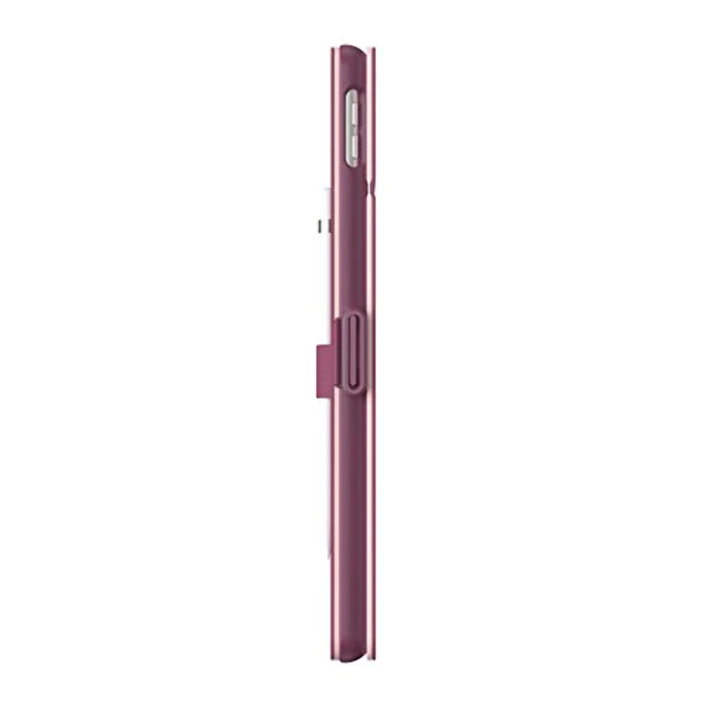Speck Products Balance Folio Print iPad (2019/2020) Case and Stand, Crimson Fore