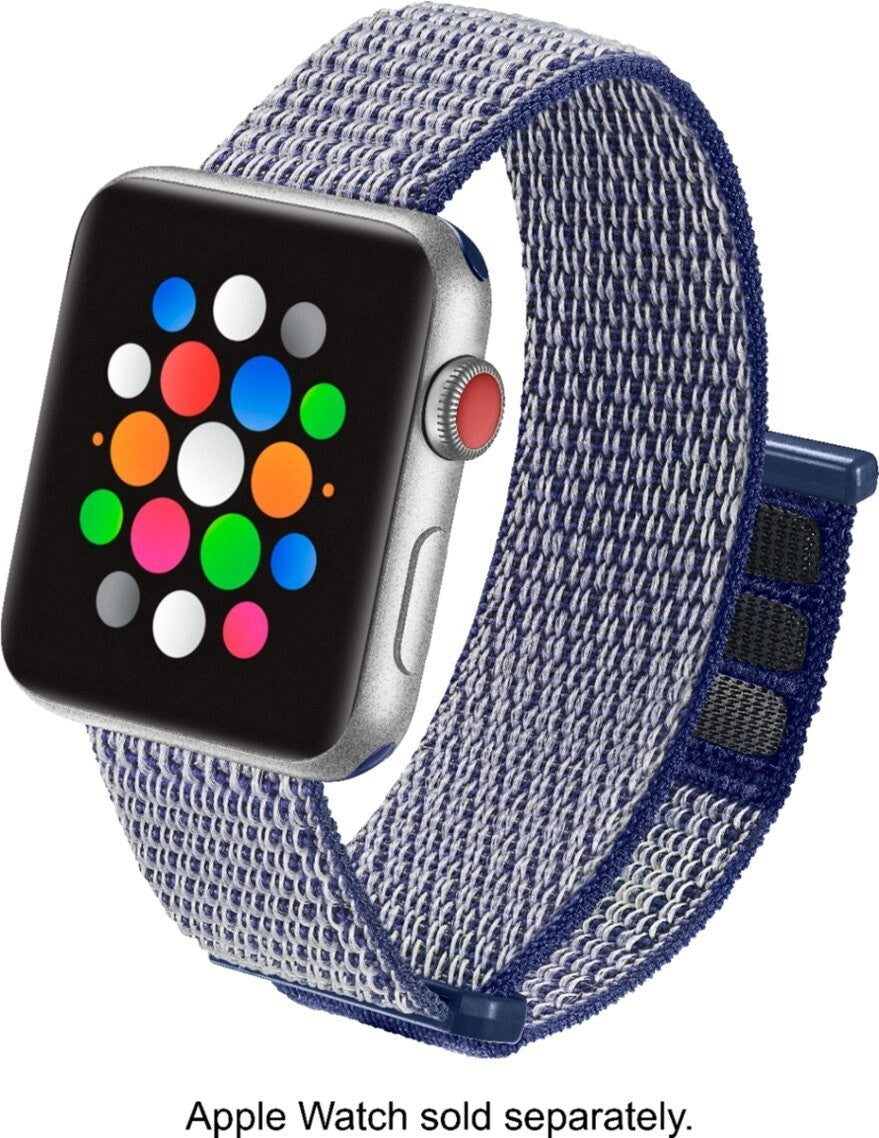 MD-AWB42UVNYV Modal Active Nylon Watch Band 42mm 44mm Navy Blue