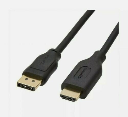 HDMI Amazon Basics UniDirectional DisplayPort to Display Cable 4K30Hz 3 Feet