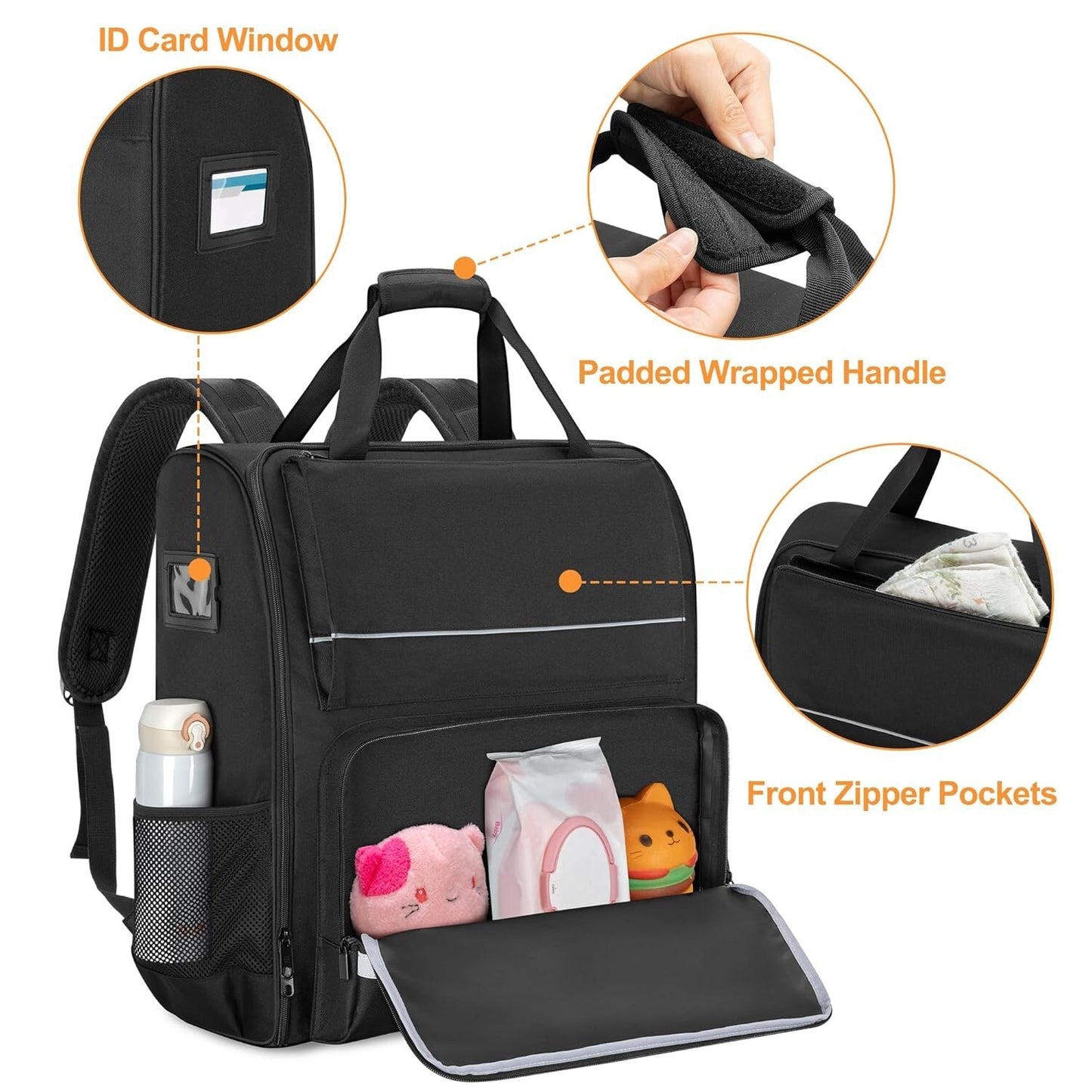 GRAOSO BABYZEN Stroller Backpack Compatible Baby Travel Bag