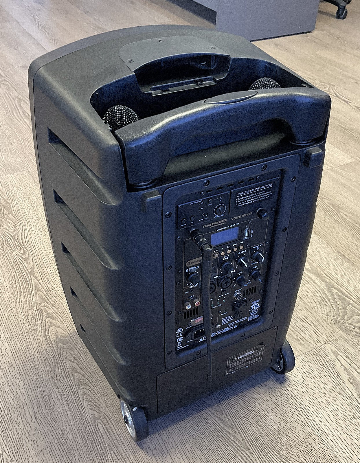 Marantz Professional Voice Rover | 10" Portable AC/Battery-Powered PA System