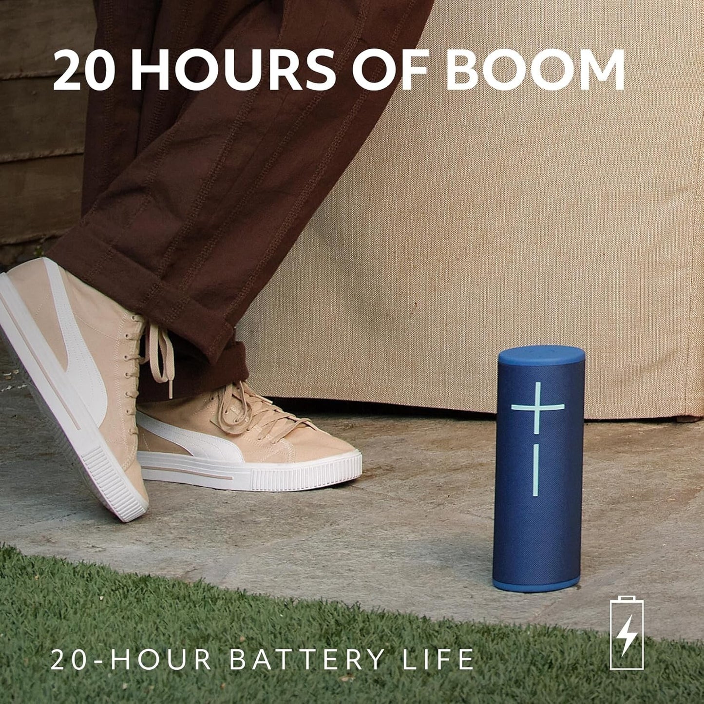 360 Ultimate Ears Boom 4 Portable Waterproof Bluetooth Speaker 15Hr Battery