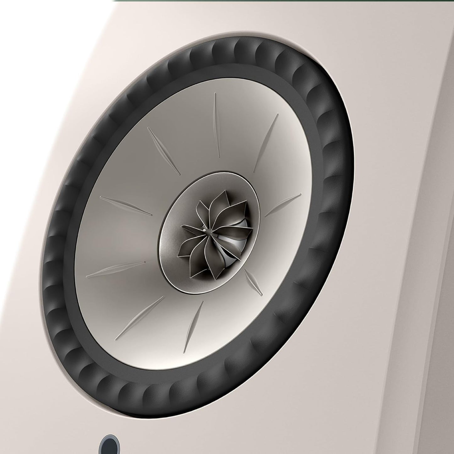 KEF LSX II LT Wireless Speakers - Stone White Pair - Compact & Powerful