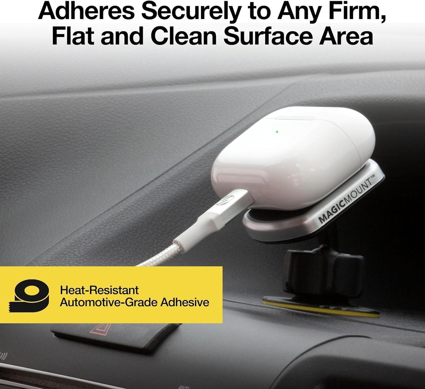 MPDB Scosche MagicMount Pro Magnetic Car Phone Holder 1 Pack BlackSilver