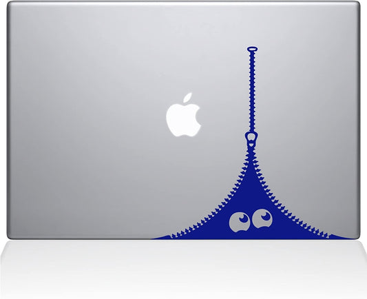 Decal Guru Zipper Monster MacBook Decal Vinyl Sticker 15 MacBook Pro
