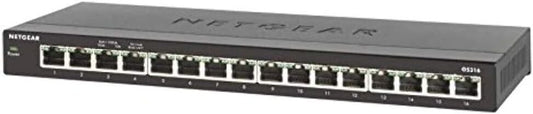 NETGEAR GS316-100NAS 16 Ports Standalone Ethernet Switch