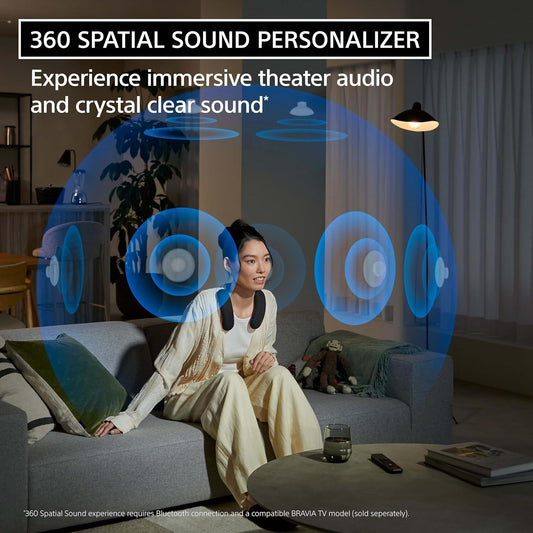 Sony BRAVIA Theater U HT-AN7 Wireless Neckband TV Speaker Bluetooth 12H Battery