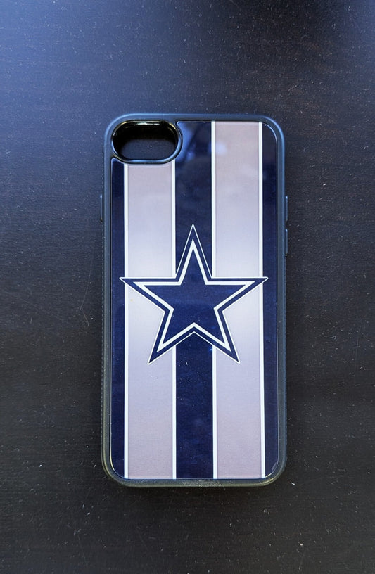 Custom iPhone 78 Dallas Pattern Cowboy Flexible Slim ScratchResistant