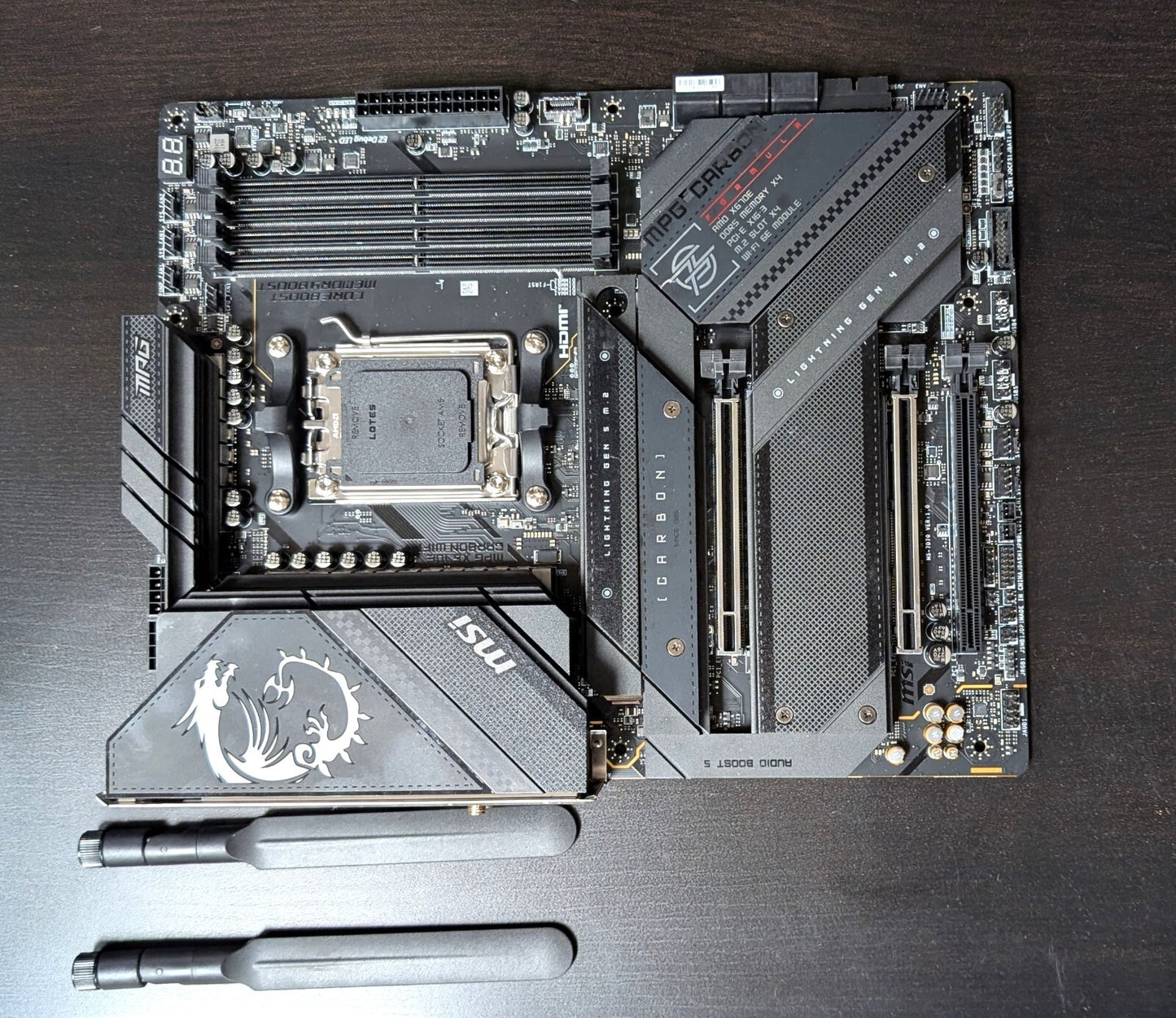 MSI MPG Carbon WiFi Gaming Motherboard Ryzen Series Pr