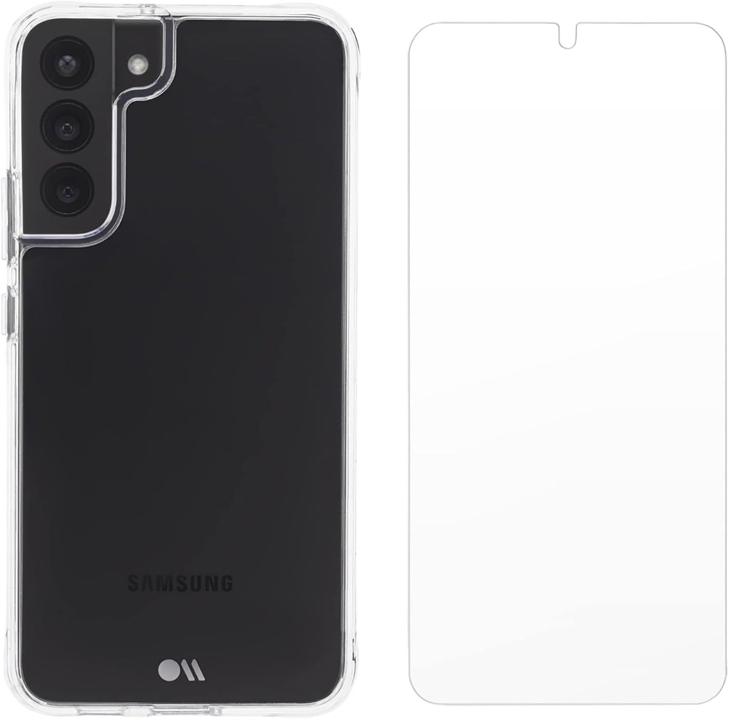 Pelican Clear Case w/ Screen Protector for Samsung Galaxy S22 5G – 10FT Drop
