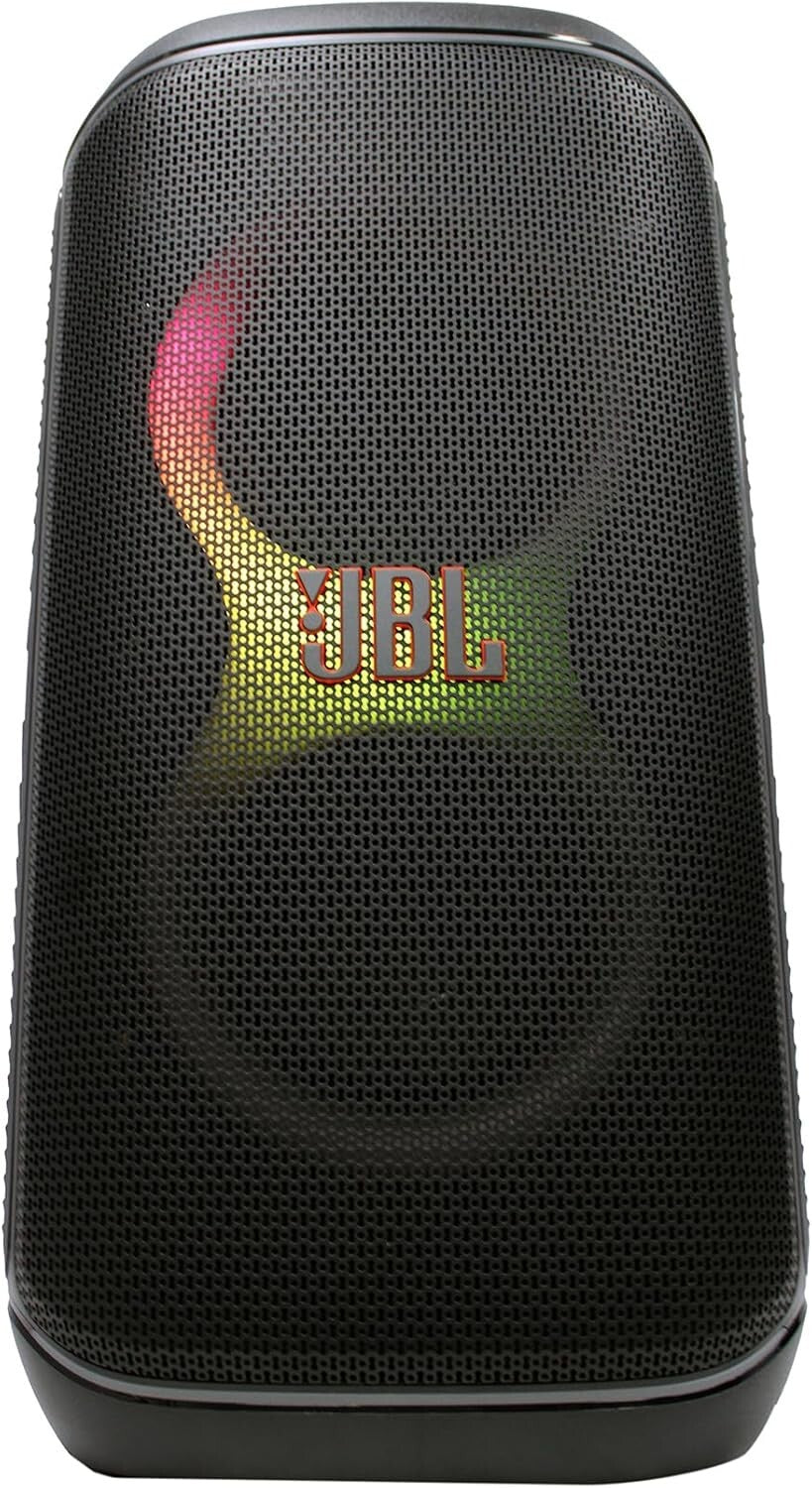 JBL PartyBox Club 120, 160W Portable Wireless Splash Proof Speaker Bundle x2 Mic
