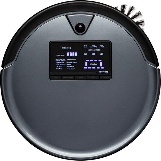 bObsweep PetHair Plus Robotic Vacuum Cleaner Mop Charcoal