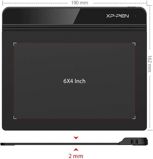 XP-PEN Drawing Tablet StarG640 Digital Graphics Tablet 6x4 In