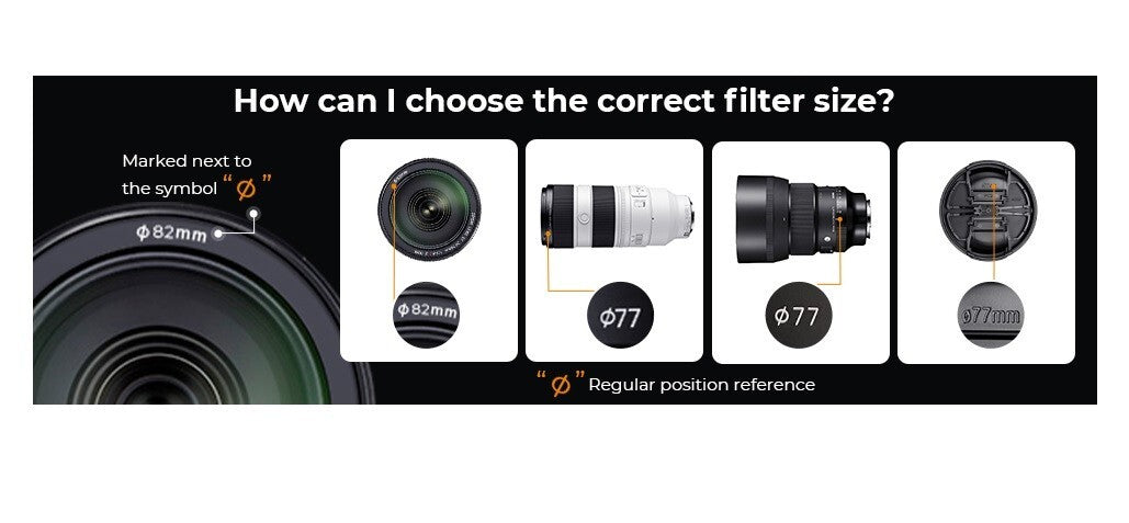 KF Concept 82mm Black Diffusion 14 Filter Mist Cinematic Scratch Resistant