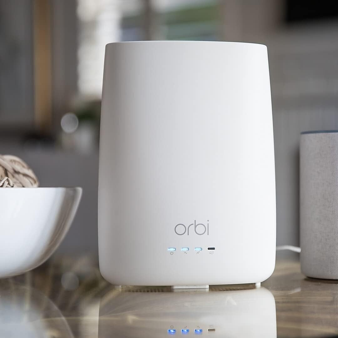 NETGEAR AC2200 Orbi 22 Gbps 4 sq ft DualBand 2pk Modem Satellite