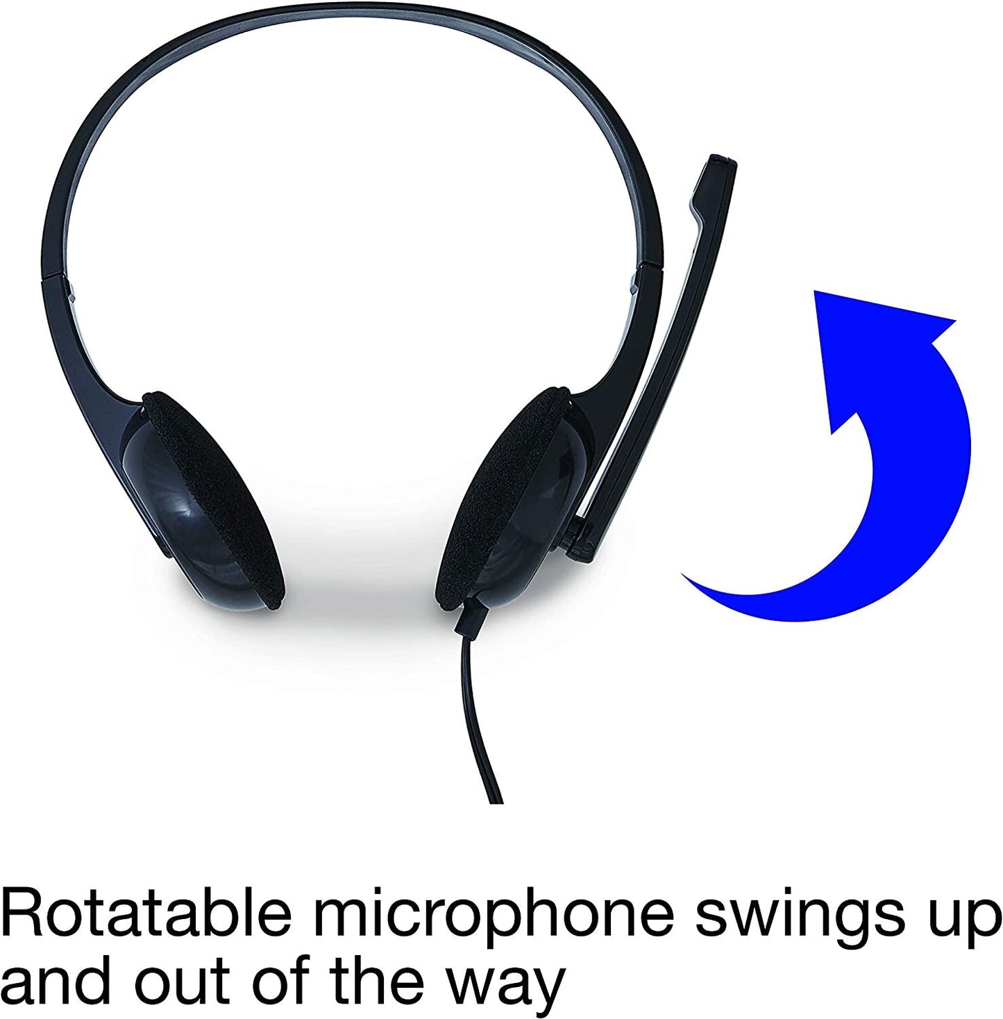 Verbatim Stereo 3.5mm Headset w Microphone