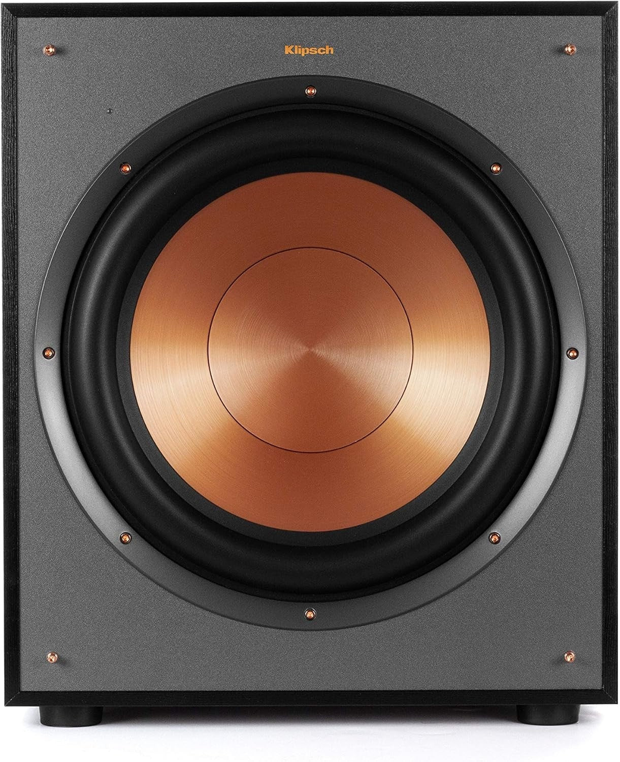 Klipsch R-120SW 12" Subwoofer – Powerful Bass, 400W Peak – Black