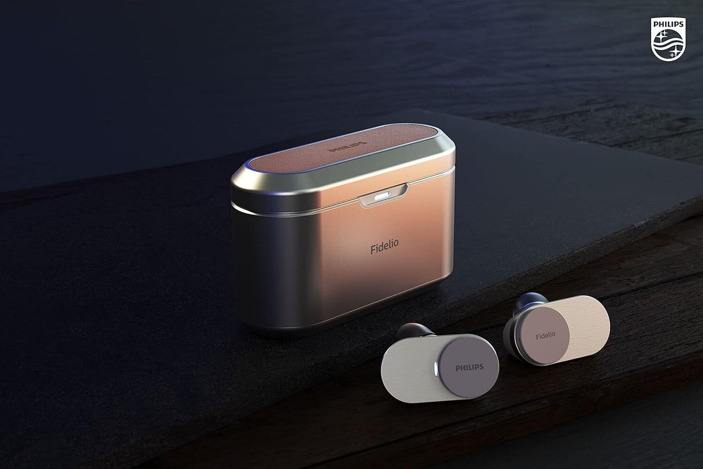 Philips Fidelio T1 True Wireless Earbuds Active Noise Canceling Pro Audio