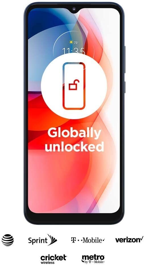 Motorola Moto G 32GB Play Phone Blue Unlocked Single Camera