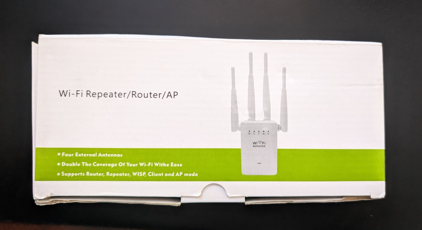 300M 8000 Wifi Extender Range Signal Booster Repeater 5 Modes Up to SqFt