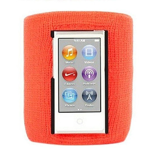 Griffin Orange SportCuff Wristband case for iPod nano (7th gen.)