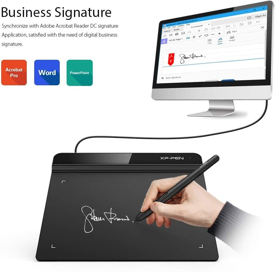 XP-PEN Drawing Tablet StarG640 Digital Graphics Tablet 6x4 In