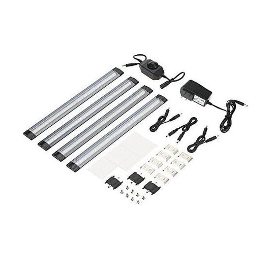 LED 16W Tomshine Under Cabinet Lighting Kit Warm White 1200lm Dimmer Switch