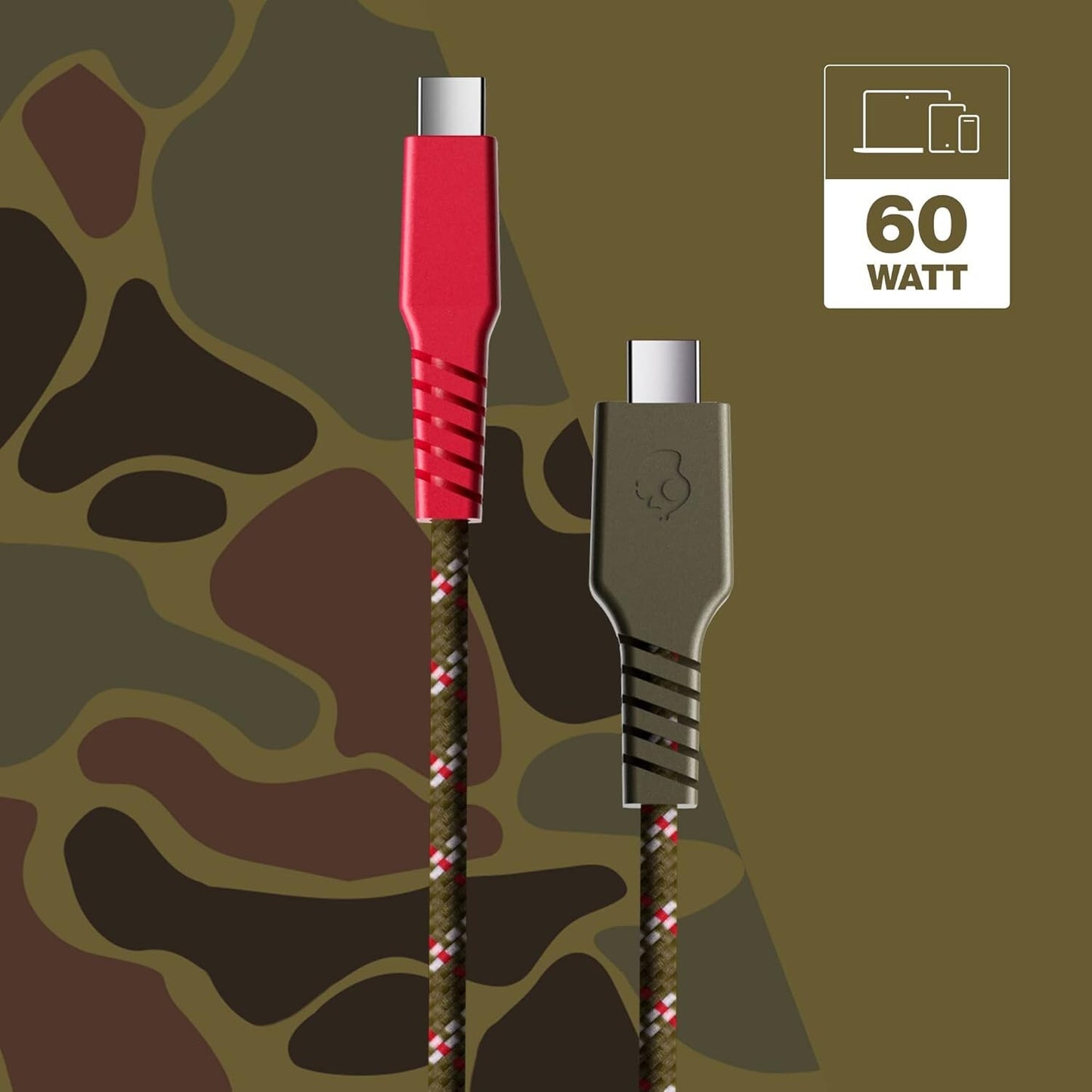 USB 60W Skullcandy Line Braided C Charger Cable C to C Fast Charg