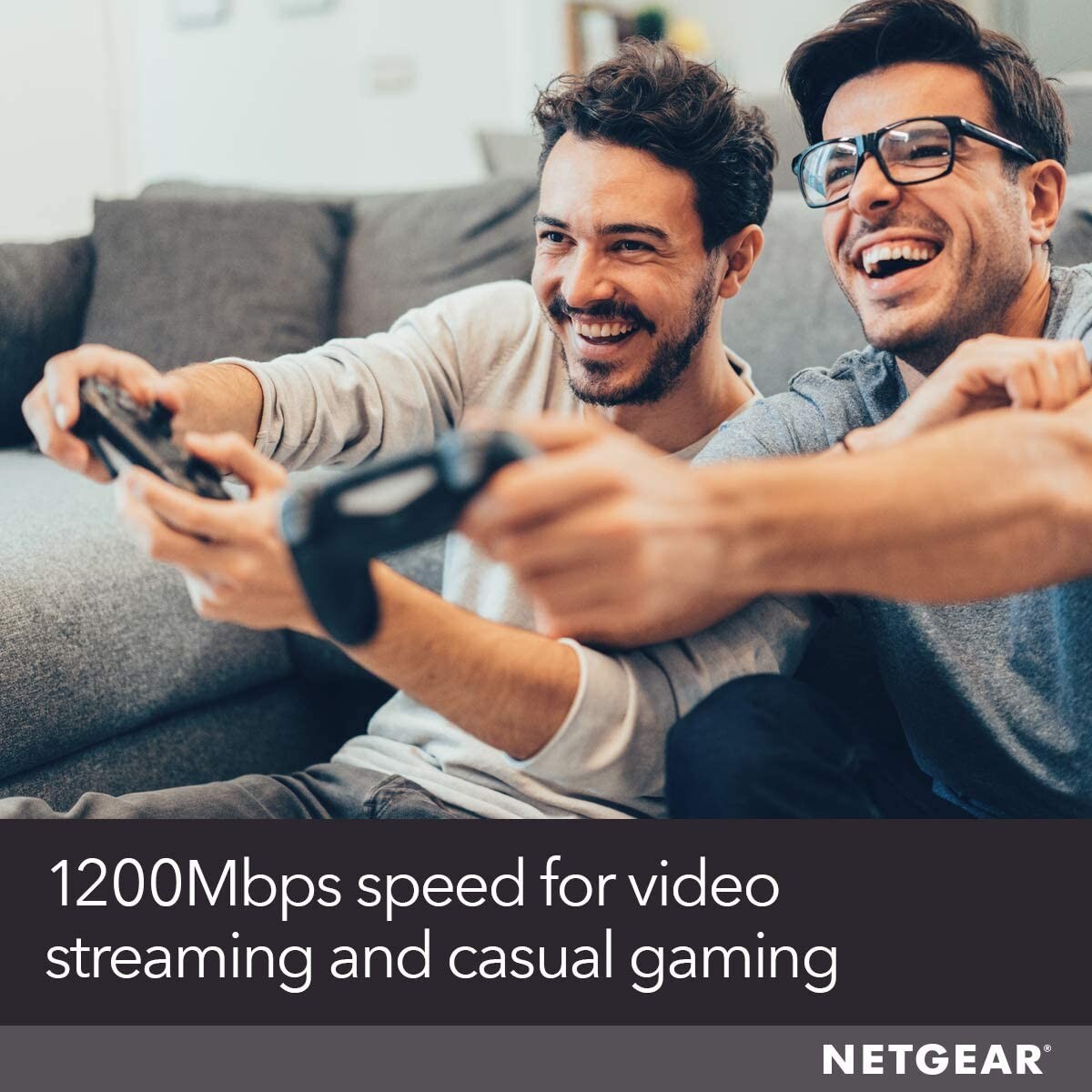 NETGEAR EX6120 WiFi Range Extender Coverage Up to Sq Ft 25 Devices