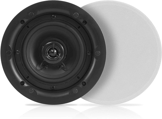 Pyle 65 Ceiling Wall Dual Speakers 2Way Full Range Stereo Sound Pair Univ